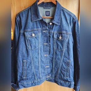 Gap womens denim jacket size XL